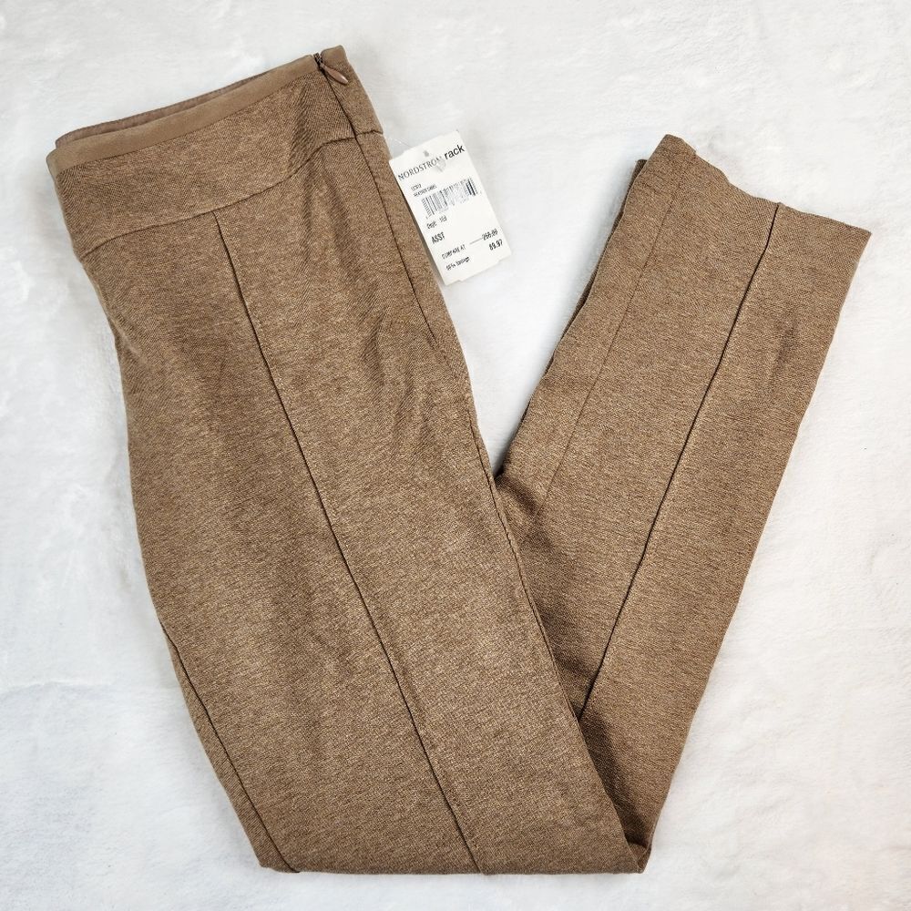 NWT Trina Turk Heather Camel Pants Sz 00